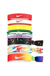 Nike Mixed Hairbands 9 Pk Unisex Çok Renkli Antrenman Saç Bandı N.000.3537.950.os