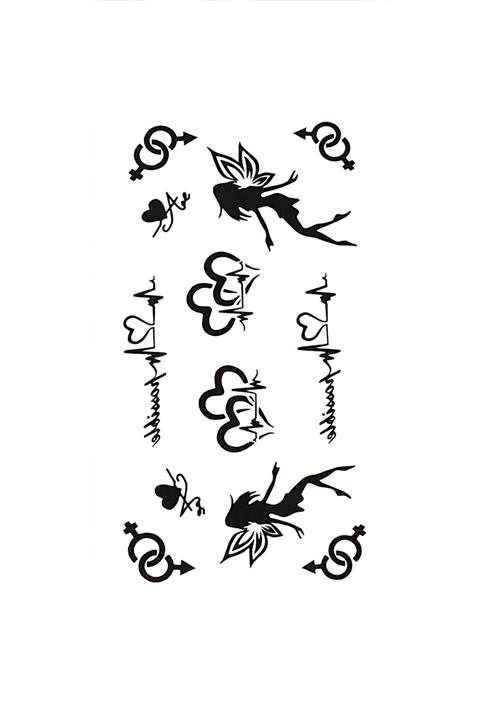 Barly Love Mini Geçici Dövme