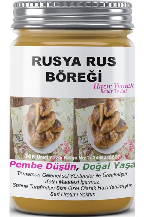 SPANA Rusya Rus Böreği Ev Yapımı Katkısız 330 gr