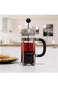 Planet X Cam French Press 350ml- Filtre Kahve Ve Bitki Çayı Demliği