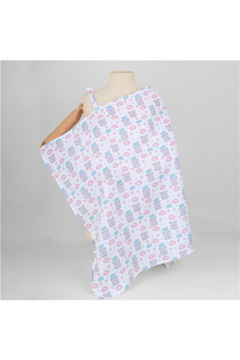 Bee collection Emzirme Önlüğü Kral Ayı Desen