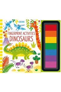 Usborne Fingerprint Activities Dinosaurs