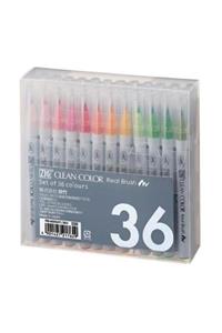 Zig Clean Color Real Brush Fırça Uçlu Marker Kalem 36 RENK SET