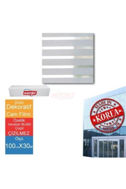 Nettedarikçisi Cam Filmi 100cmx60m 1dl 0.5bş Vblnd Çizgili