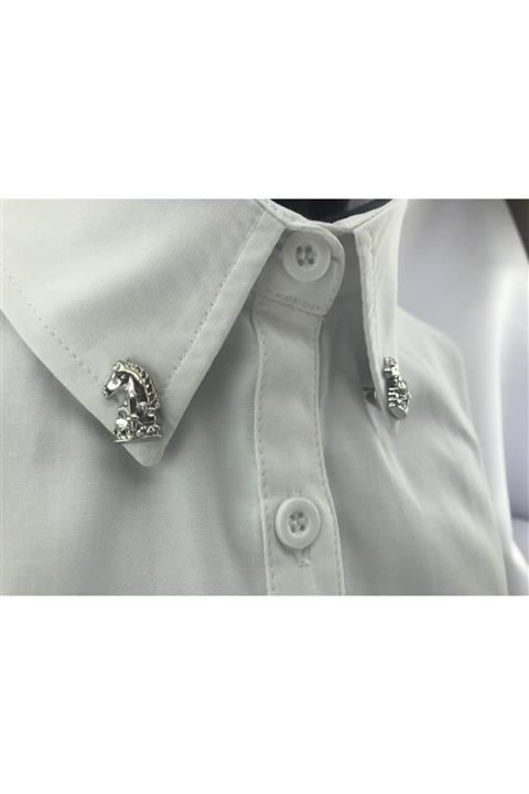 Zaim Aksesuar Gümüş At Broş 114