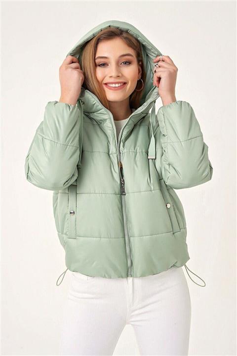 VOLT CLOTHİNG Kadın Kapüşonlu Şişme Mont