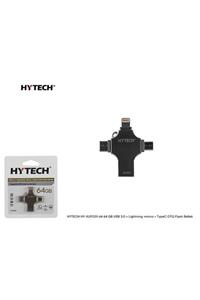 Hytech Hy-xufo31-64 64 Gb Usb 3.0 + Lightning +micro + Typec Otg Flash Bellek