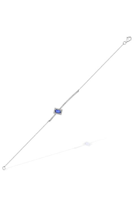 Emel Pırlanta 0.60 Ct. Pırlanta Safir Bileklik