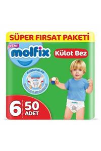 Molfix Külot Bez 6 Beden Ekstra Large 50'li Süper Fırsat Paketi