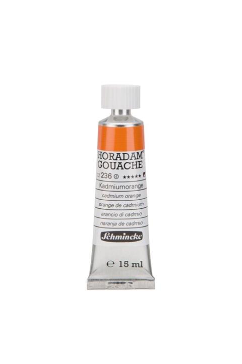 Schmincke : Horadam Gouache : Artist Guaj Boya : 15 Ml : Seri 4 : 236 Cadmium Orange