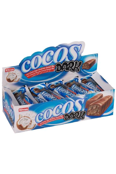 Elvan Cocos Dark 12gr 24 Adet 1 Kutu