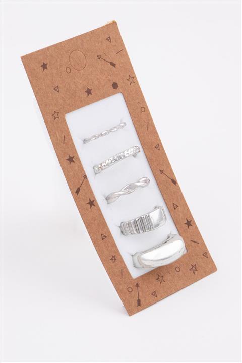 Ervalina 5'li Tasarım Set Yüzük 323