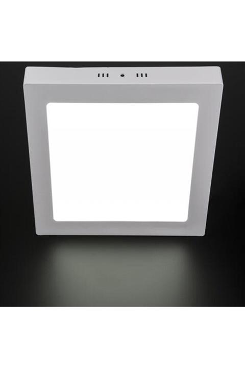 Ledim Beyaz Ledli 24 Watt Kare Sıva Üstü Led Panel Tavan Armatürü Spot Led Lamba 30x30 Adaled