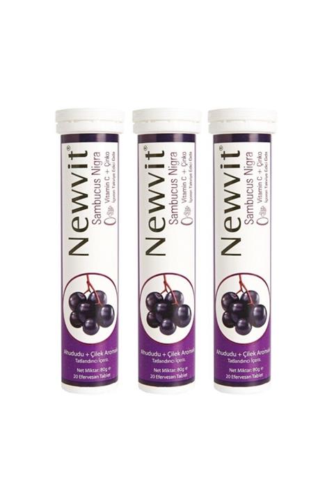 Newvit Sambucus Nigra Efervesan 3x
