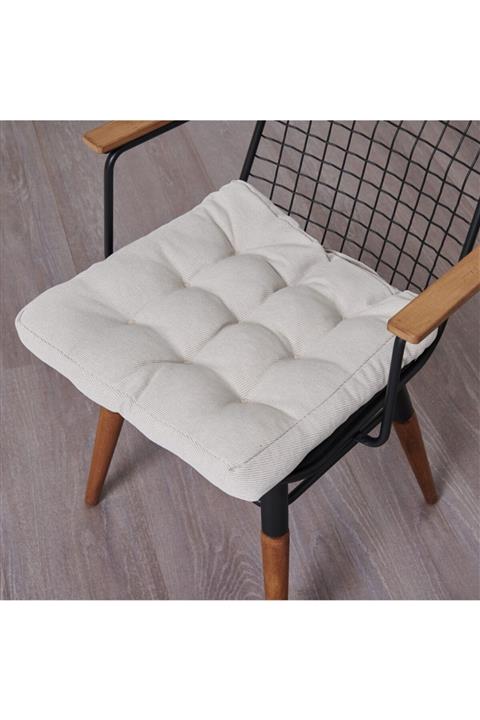 Nuvomon Unique Sandalye Minderi (BEJ) - 45x45 Cm