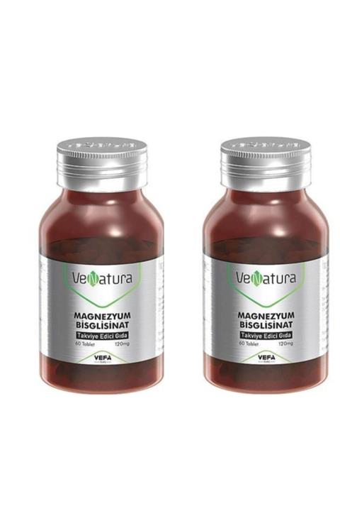 VeNatura Magnezyum Bisglisinat 60 Tablet 2 Adet