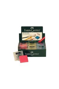 Faber Castell Plastik Kutulu Renkli Hamur Silgi 3 Adet-3 Renk (mavi-pembe-sarı)