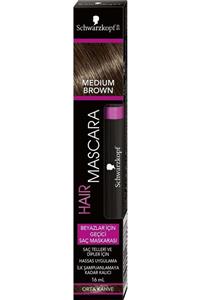 SCHWARZKOPF HAIR MASCARA Schwarzkopf Saç Maskarası Siyah Orta Kahve