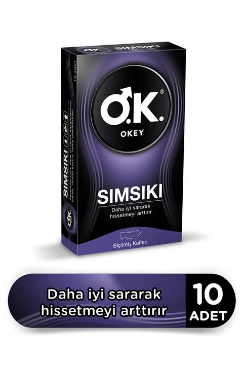 Okey Prezervatif Sımsıkı 10'lu