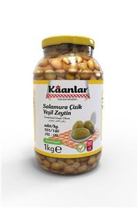 Kaanlar 1000 Gr Çizik Yeşil Zeytin (291-350)