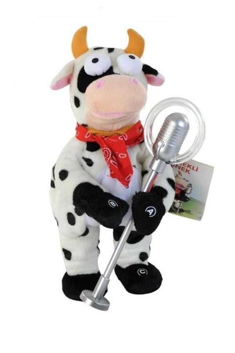 HAK İŞ OYUNCAK Peluş Şarkı Söyleyen Inek
