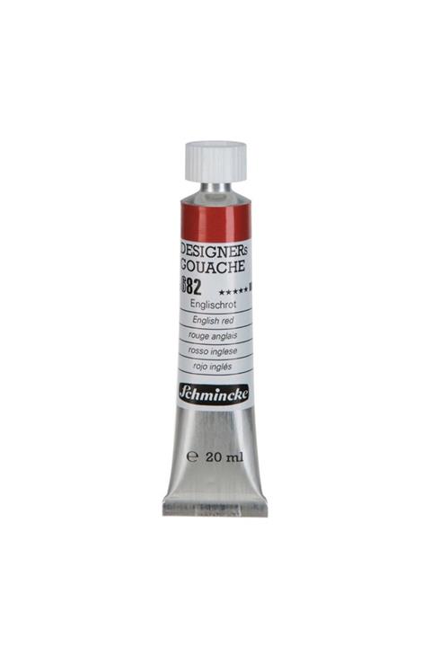Schmincke 682 Hks Designers Gouache Guaj Boya 20 ml English Red