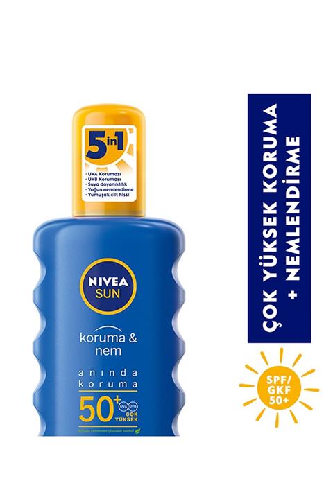 Nivea Sun Koruma Nem Nemlendirici Güneş Spreyi Spf50+ 200 Ml