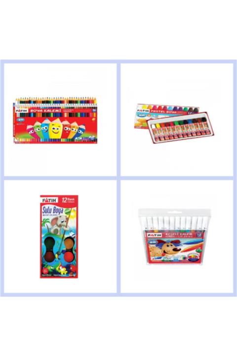 Fatih Okula Dönüş Boyama Seti No:23