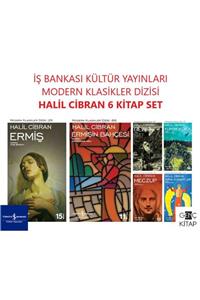 İş Bankası Kültür Yayınları Iş Bankası Halil Cibran 6 Kitap Set Modern Klasikler Dizisi Ermiş-ermişin Bahçeis-gezgin-meczup