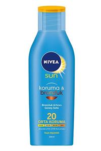 Nivea Bronzluk Arttırıcı & Koruyucu Güneş Sütü Spf20 200ml