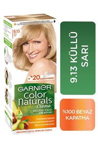 Garnier Color Naturals Saç Boyası No:9.13 Açık Küllü Sarı