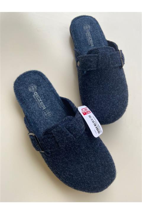 GEZER Yeni Sezon Lux Keçe Kutulu Ev Terliği