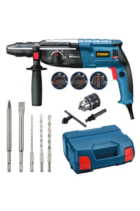 stanrayf Germany Sjs Çelik Şanzuman 3400 W 5.2 Joule Professıonel Kırıcı Delici