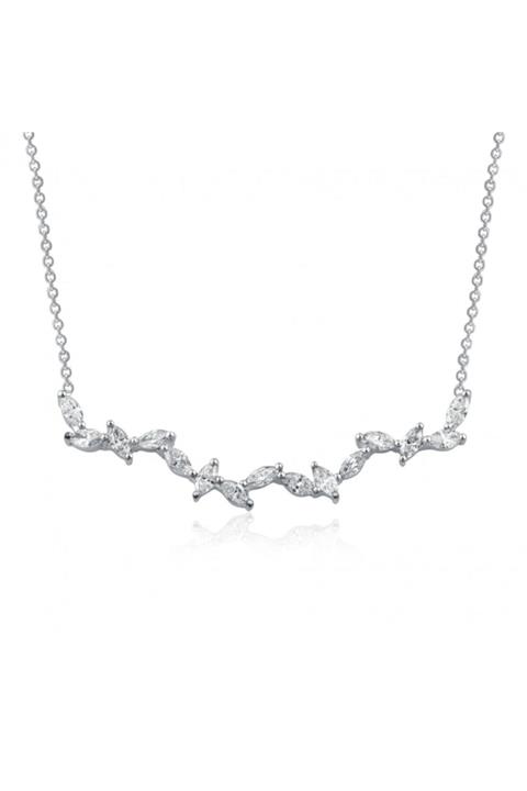 Barok Diamond Pırlanta Markiz Kolye 0.68 Ct. G Renk