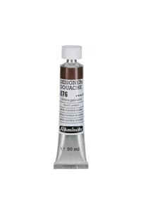 Schmincke : Designers' Gouache : Tüp Guaj Boya : 20 Ml : 676 Burnt Umber