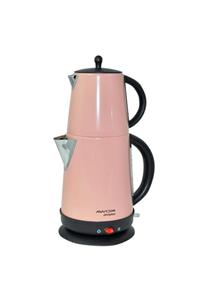 AWOX Demplus 2200 W Pembe Çelik Çay Makinesi