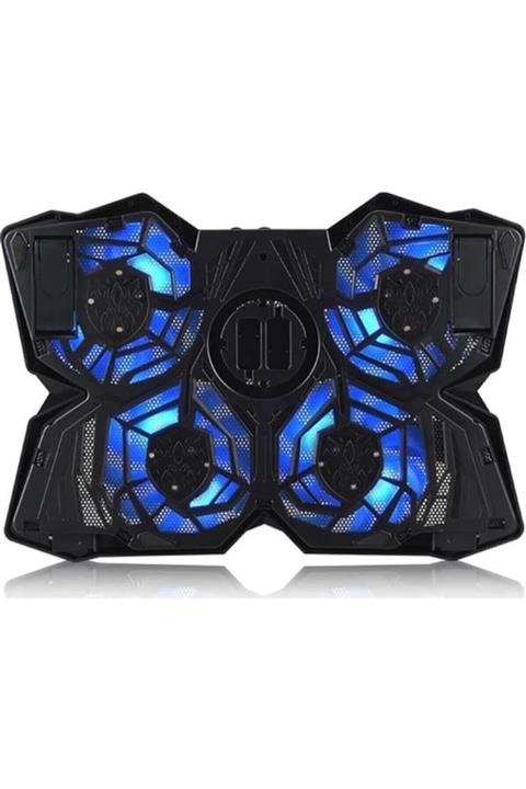 Dex Notebook Soğutucu Stand  led li4 Fanlı