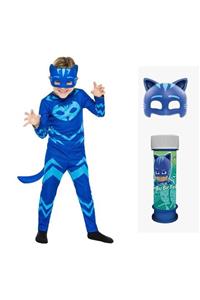 PJMASKS Pijamaskeliler Kedi Çocuk Kostüm