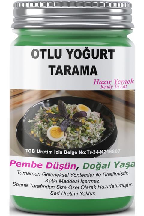 SPANA Ev Yapımı Katkısız Otlu Yoğurt Tarama 330gr
