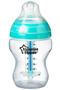 tommee tippee Advanced Antikolik Pp Biberon Yavaş Akışlı (0-3 Ay) 260 ml Turkuaz