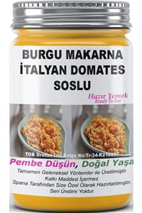 SPANA Burgu Makarna Italyan Domates Soslu Ev Yapımı Katkısız 330gr