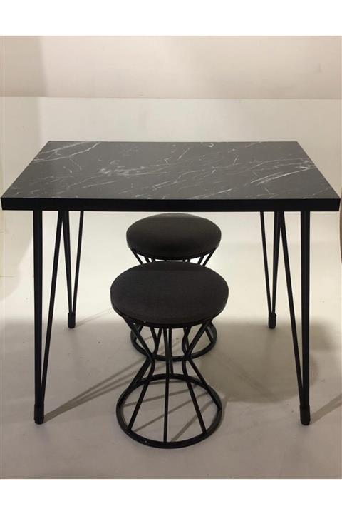 224home Tabureli Bahçe Balkon Takımı