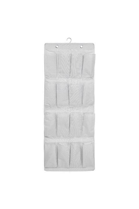 GVG Bölmeli Düzenleyici 51x140 Cm 16 Cep, Ayakkabılar Ve Küçük Eşyalar Için Idealdır Askı Dahildir