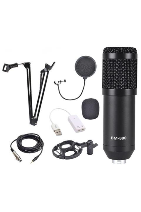 CepEvi Bm800 Stüdyo Kayıt Youtube Yayıncı Mikrofon Seti