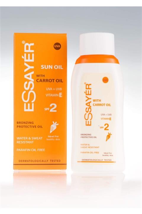 ESSAYER Güneş Yağı F2 Carrot Yağlı Bronzlaştırıcı