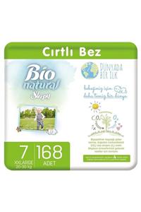 Sleepy Bio Natural Bebek Bezi 7 Numara Xxlarge 168 Adet