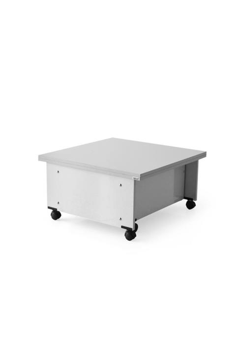 SİVAS GÖZDE MOBİLYA Ekonomik Akıllı Sihirli Tekerlekli Orta Sehpa 75x75cm