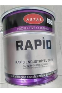 ASTAL Rapid Boya.15 Kg, 2.grup, Metal,ahşap Boyası,tse Belgeli, Renk Siyah