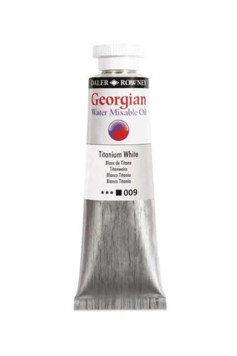 Daler Rowney Dr Georgian Water Mixable Oil Su Bazlı Yağlı B 37ml 009 T. White