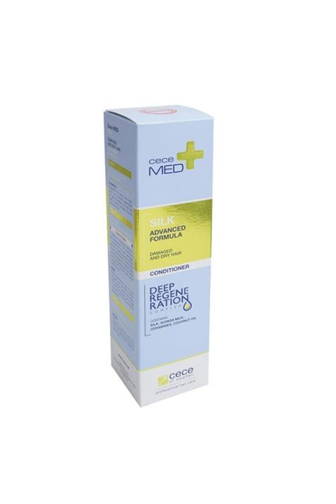 CECEMED Silk Damaged And Dry Hair Conditioner Kuru Ve Hasarlı Saçlar Için Bakım Kremi 300 Ml